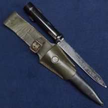 Argentine Type C Socket Bayonet for the FN FAL, Falklands War Memento Engraving 1